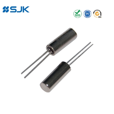 3 x 8 mm delikli kristal rezonatörü 32.768KHz ile 12.5pF ± 20ppm -20~+70°C