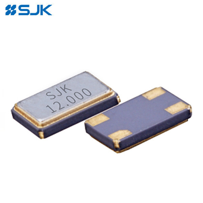 SJK-7I 10MHz SMD5032 Kristal Resonator yük kapasitesi 18pF yüksek istikrarı 30ppm IoT ve Endüstriyel uygulama için