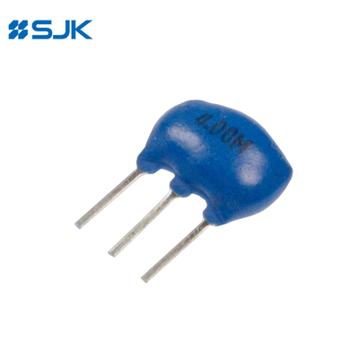 DIP Tipi 3Pin ZTT Seramik Rezonatör 1.79MHz ~ 60MHz Telekomünikasyon için