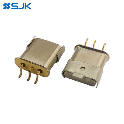 SMD 3 Pins Kristal Filtre UM-1MJ Kablosuz Telemetri için 21.7MHz'den 45MHz'e Desteği