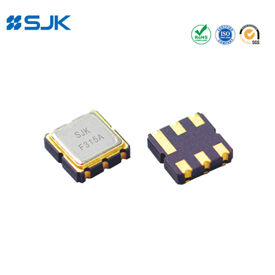 Kablosuz İletişim için 30MHz bant genişliği ile SMD 3.0*3.0mm Testere Filtresi DCC6C 966.34MHz